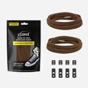 Xpand Original No-Tie Flat Lacing System-Dark Brown เชือกรองเท้าแบบไม่ต้องผูก 4
