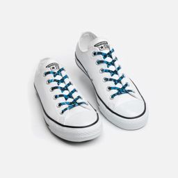 Xpand Original No-Tie Flat Lacing System-Blue Camo เชือกรองเท้าแบบไม่ต้องผูก