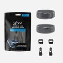 Xpand Quick-Release Round Lacing System-Solid Gray เชือกรองเท้าแบบกลมไม่ต้องผูก 4