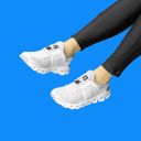 Xpand Quick-Release Round Lacing System-Solid White เชือกรองเท้าแบบกลมไม่ต้องผูก 3