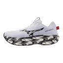 Mizuno Unisex Wave Rider 30 Disclosure White / Black / High Risk Red รองเท้าวิ่งผู้ชาย 1
