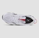 Mizuno Unisex Wave Rider 30 Disclosure White / Black / High Risk Red รองเท้าวิ่งผู้ชาย 4