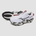 Mizuno Unisex Wave Rider 30 Disclosure White / Black / High Risk Red รองเท้าวิ่งผู้ชาย 7