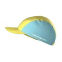 Compressport 5 Panel Cap - Lemon/Ether หมวกวิ่งกันแดด 2
