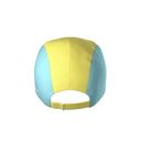 Compressport 5 Panel Cap - Lemon/Ether หมวกวิ่งกันแดด 3