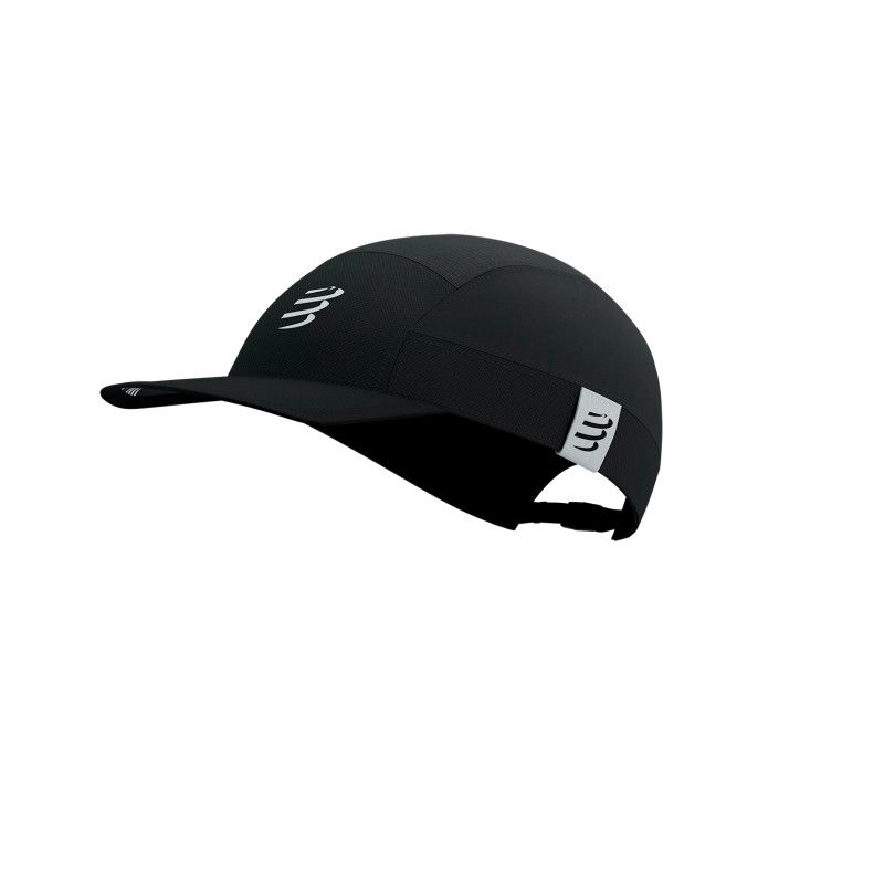 Compressport 5 Panel Light Cap - Black หมวกวิ่ง