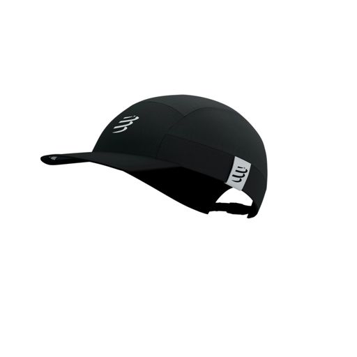 Compressport 5 Panel Light Cap - Black หมวกวิ่ง