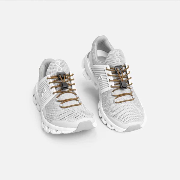 Xpand Quick-Release Round Lacing System-Solid Brown เชือกรองเท้าแบบกลมไม่ต้องผูก
