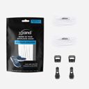 Xpand Quick-Release Round Lacing System-Solid White เชือกรองเท้าแบบกลมไม่ต้องผูก 4