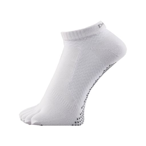 Dmyth Premium Support Socks 5ToeNoShow White ถุงเท้ากอล์ฟ
