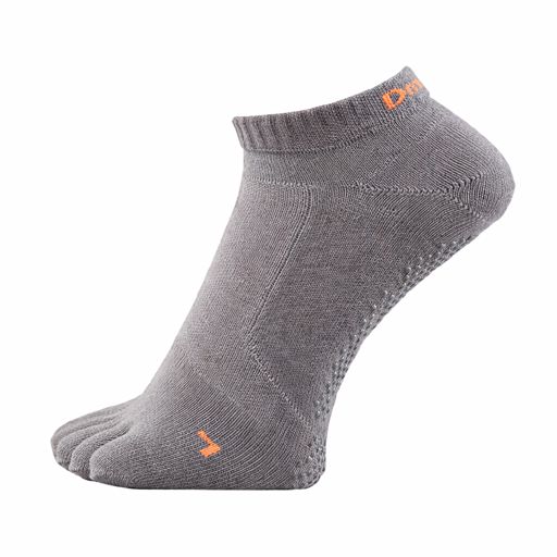 Dmyth Premium Support Socks 5ToeNoShow Gray ถุงเท้ากอล์ฟ