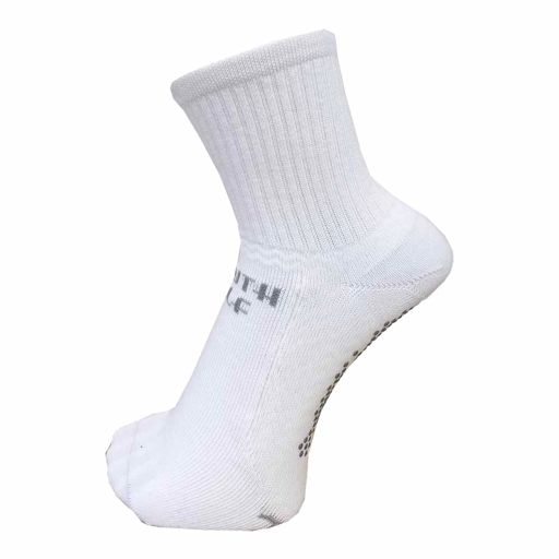 Dmyth Premium Support Socks Middle White ถุงเท้ากอล์ฟ