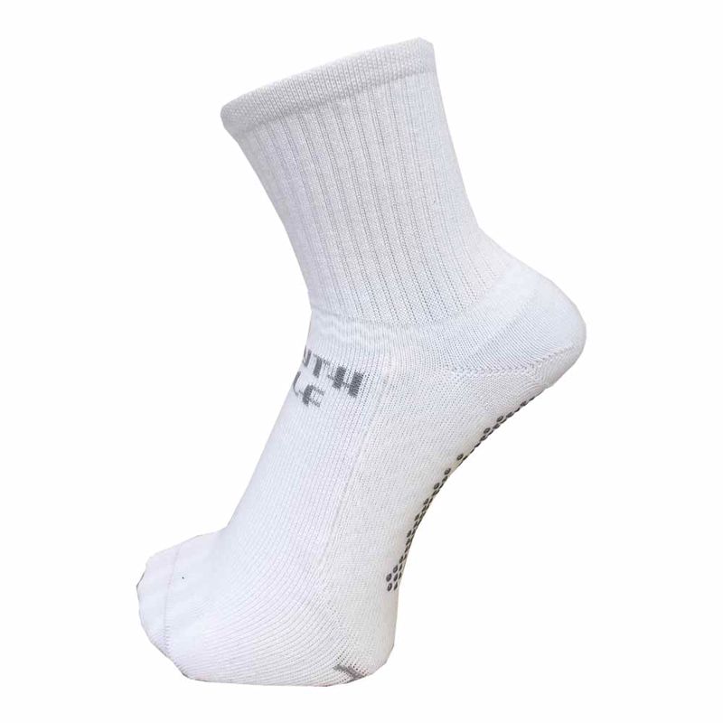 Dmyth Premium Support Socks Middle White ถุงเท้ากอล์ฟ