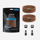  Xpand Quick-Release Round Lacing System-Brown เชือกรองเท้าแบบกลมไม่ต้องผูก 4