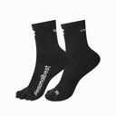 Personalbest Performance Sock Black 5 Finger ถุงเท้าแยกนิ้ว Personalbest ป้องกันตุ่มพอง ระบายอากาศ สำหรับนักวิ่ง 2