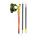  LEKI Ultratrail Fx.One Superlite Bright Red-Neonyellow-Naturalcarbon ไม้เทรลพับเก็บง่าย 2