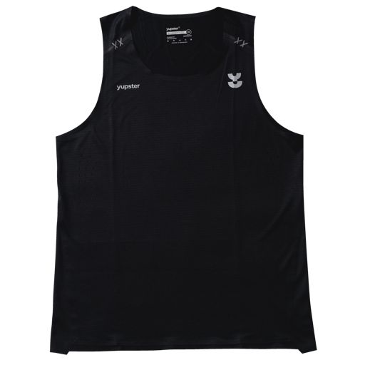 Yupster Airglide Running Singlet - Solid Black เสื้อกล้ามใส่วิ่งผ้าบางเบา