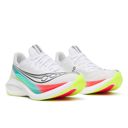 Saucony Women's Endorphin Pro 5 White/Multi รองเท้าวิ่งมาราธอนผู้หญิง มีแผ่นคาร์บอน 2