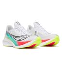 Saucony Men's Endorphin Pro 5 White/Multi รองเท้าวิ่งมาราธอน มีแผ่นคาร์บอน 2