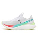 Saucony Men's Endorphin Pro 5 White/Multi รองเท้าวิ่งมาราธอน มีแผ่นคาร์บอน 3