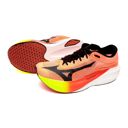 Mizuno Hyperwarp Pure Lava Orange / Black / Lightning Yellow  รองเท้าวิ่งคาร์บอน 9
