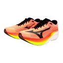 Mizuno Hyperwarp Elite Lava Orange / Black / Lightning Yellow รองเท้าวิ่งคาร์บอน 8