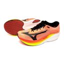 Mizuno Hyperwarp Elite Lava Orange / Black / Lightning Yellow รองเท้าวิ่งคาร์บอน 9