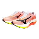 Mizuno Hyperwarp Pro Lava Orange / Black / Lightning Yellow รองเท้าวิ่งคาร์บอน 8