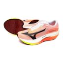 Mizuno Hyperwarp Pro Lava Orange / Black / Lightning Yellow รองเท้าวิ่งคาร์บอน 9