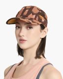 CIELE GOCAP SC FIELD ALLOVERPRINT CHEETAH OAK หมวกวิ่งปีกโค้งพับได้ 5