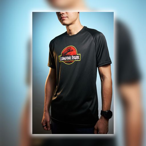T-Shirt Lumpini Park Black เสื้อยืด