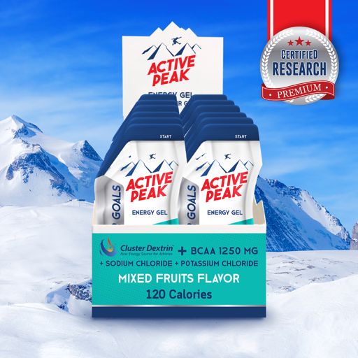Active Peak Energy Gel Mixed Fruits 12 ซอง