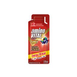 amino VITAL Apple Shot อะมิโน ไวทัล เจลพลังงานผสมกรดอะมิโนพร้อมทาน กลิ่นแอปเปิ้ล 45 กรัม 1 ซอง