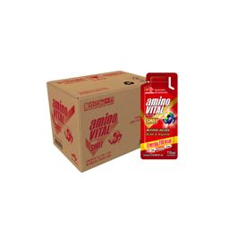 amino VITAL Apple Shot อะมิโน ไวทัล เจลพลังงานผสมกรดอะมิโนพร้อมทาน กลิ่นแอปเปิ้ล 45 กรัม x 24 ซอง (ลัง)