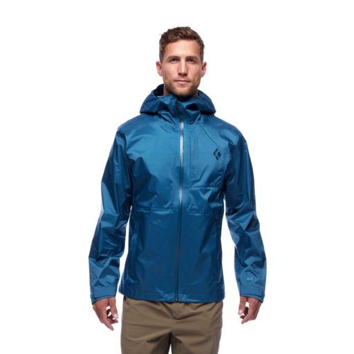 Black Diamond Treeline Rain Shell - Men's (Astral Blue)