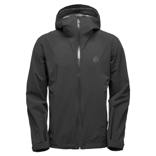 Black Diamond Stormline Stretch Rain Shell - Men's (Black)