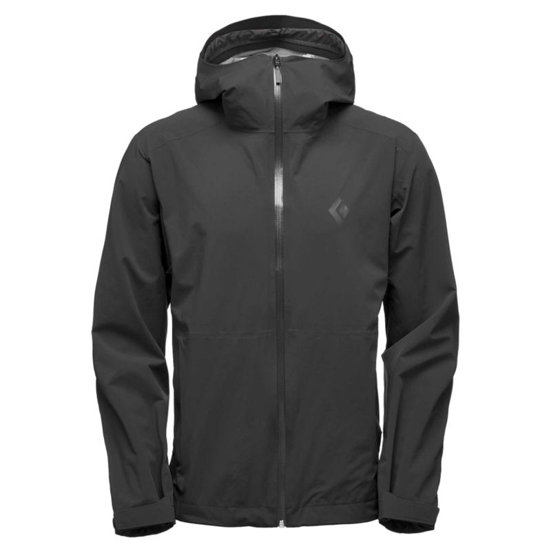 Black Diamond Stormline Stretch Rain Shell - Men's (Black)