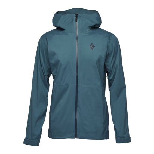 Black Diamond Stormline Stretch Rain Shell - Men's (Creek Blue)