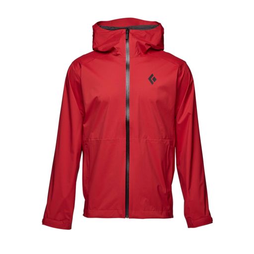 Black Diamond Stormline Stretch Rain Shell - Men's (Carmine)