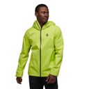 Black Diamond Stormline Stretch Rain Shell - Men's (Optical Yellow) 2