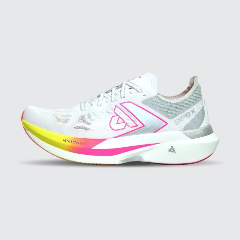APEX SWIFT II PRO : WHITE NEON/YELLOW รองเท้าวิ่งทำความเร็ว
