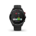 Garmin Approach S62 Black Ceramic with Black Silicone Band 3