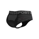 Compressport Seamless Boxer W Black/Grey กางเกงบ็อกเซอร์ไร้ตะเข็บสำหรับผู้หญิง 2