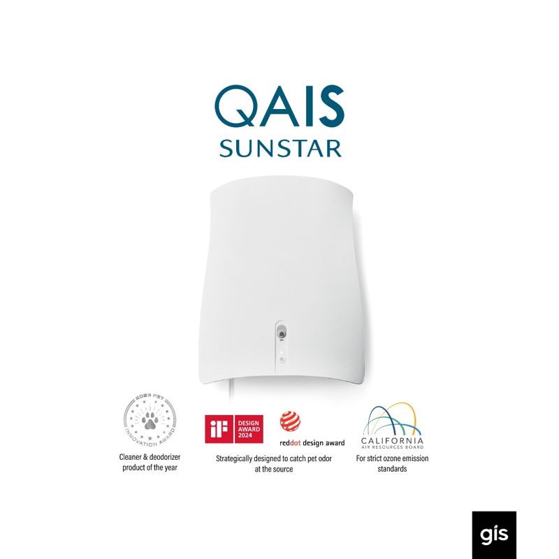 QAIS air 04 Air Purifier เครื่องฟอกอากาศฆ่าเชื้อแบคทีเรียและไวรัส