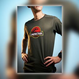 T-Shirt Lumpini Park Dark Green เสื้อยืด