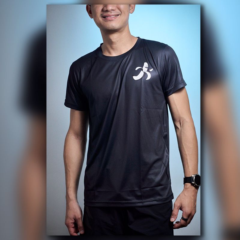 Bananarun T-shirt Lifestyle Black เสื้อวิ่ง