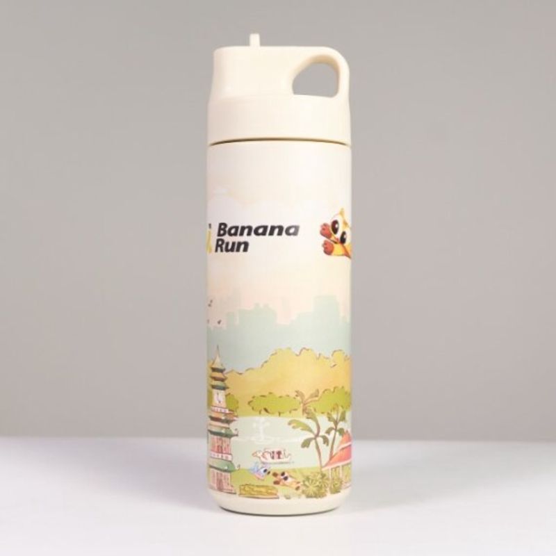 BananaRun Tumbler 550ML เก็บความเย็น BananaRun 550 ML สแตนเลส 2 ชั้น พกพาสะดวก