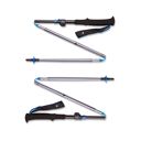 Black Diamond Distance Aluminum FLZ Trekking Poles Pewter 1