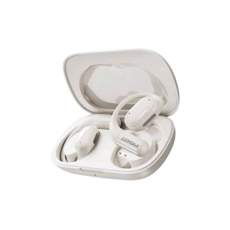 PISEN O1 OWS Headset-White | หูฟังไร้สายแบบเปิดหู คล้องหู สวมใส่สบาย