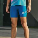 Bmai Men's Running Racing Compression Shorts 3.5 in Bamboo Blue กางเกงวิ่ง 2